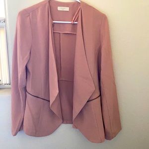 Blush blazer